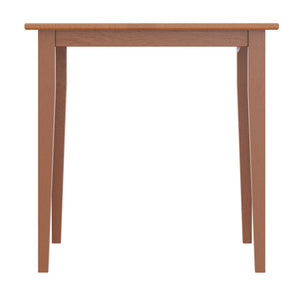 Winsome Wood Groveland Square Dining Table In Light Oak – Compact, Stylish Design Perfect For Small Spaces & More! Light Oak Solid Wood 34130-winsome-wood
