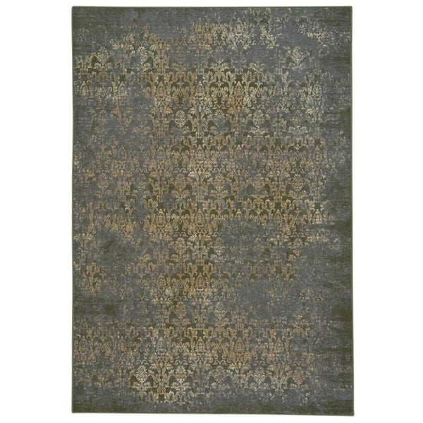 Capel Rugs Metropolis-victoria Urban Chic Area Rug - Luxurious New Zealand Wool, Perfect For Modern Spaces Woodland Green, Gold 100% Nz Wool 3414rs06070910250