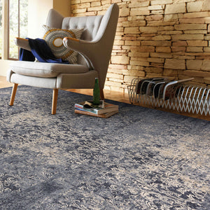 Capel Rugs Metropolis-victoria Urban Chic Area Rug - Luxurious New Zealand Wool, Perfect For Modern Spaces Indigo 100% Nz Wool 3414rs12001500400