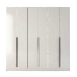 Eldridge Freestanding Wardrobe in White 34184 Manhattan Comfort