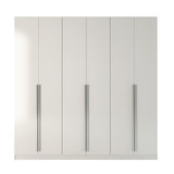 Eldridge Freestanding Wardrobe in White 34184 Manhattan Comfort