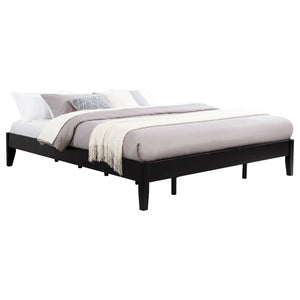 English Elm Hounslow Black Eastern King Platform Bed - Stylish Low-Profile Design For Ultimate Comfort & Durability B062S01218