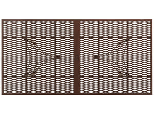 Lexington Tommy Bahama Outdoor 3420-876c Elegant Rectangular Dining Table With Artisan Finish And All-weather Wicker Design Medium Brown Wood 3420-876c