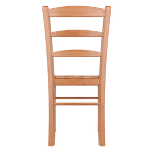 Winsome Wood Benjamin 2-piece Ladder-back Chair Set - Elegant Light Oak Dining Chairs For Home Decor Upgrade Light Oak Solid Wood 34232-winsome-wood