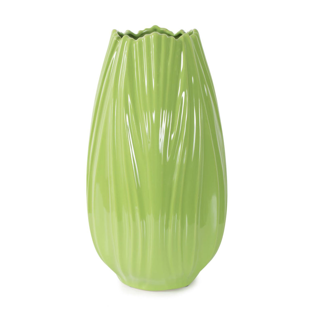 Howard Elliott Field Stunning Ceramic Vase - A Botanical Masterpiece For Elegant Home Décor And Vibrant Spaces Green Ceramic 34263-howard-elliott