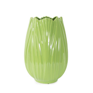 Howard Elliott Field Stunning Ceramic Vase - A Botanical Masterpiece For Elegant Home Décor And Vibrant Spaces Green Ceramic 34264-howard-elliott