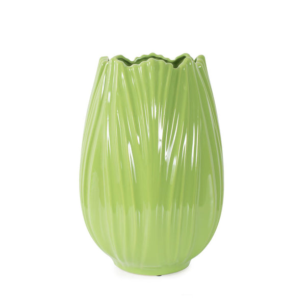 Howard Elliott Field Stunning Ceramic Vase - A Botanical Masterpiece For Elegant Home Décor And Vibrant Spaces Green Ceramic 34264-howard-elliott