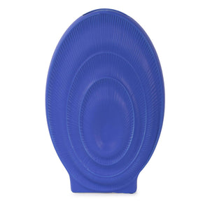 Howard Elliott Radiant Decorative Ceramic Vase - Bold Design, Textured Finish, Perfect For Home Or Office Decor Blue Ceramic 34265-howard-elliott