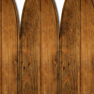 Homeroots 71" Brown Solid Wood Folding Three Panel Screen Room Divider   342735