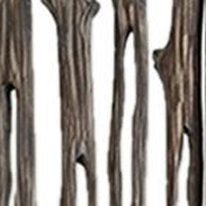 Homeroots 84" Brown Wood Folding Four Panel Screen Room Divider  Wood 342774