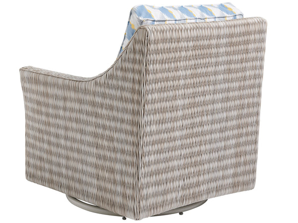 Lexington Tommy Bahama Outdoor 3430-11sg-40 Seabrook Swivel Glider Chair - Elegant Outdoor Seating With All-weather Durability  Wood 3430-11sg-40