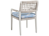 Lexington Tommy Bahama Outdoor 3430-13-40 Seabrook Dining Arm Chair - Stylish Outdoor Seating With Durable Wicker And Glass Top  Wood 3430-13-40