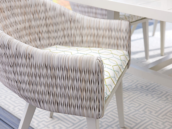 Lexington Tommy Bahama Outdoor 3430-18-40 Seabrook Arm Chair – Elegant Outdoor Seating With All-weather Wicker & Contemporary Design  Wood 3430-18-40