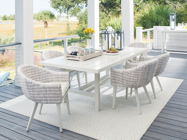 Lexington Tommy Bahama Outdoor 3430-18-40 Seabrook Arm Chair – Elegant Outdoor Seating With All-weather Wicker & Contemporary Design  Wood 3430-18-40