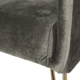 Christopher Knight Home® - Noble House - Grelton Modern Glam Velvet Club Chair with Hairpin Legs