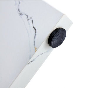 English Elm Round 42" Dining Table for 4-6 — Modern MDF Round Kitchen Table, 330lb Capacity, Café & Office Use N752P186173K