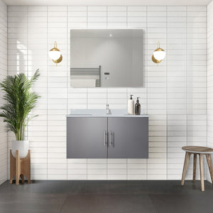 English Elm Dark Grey Bath Vanity With Cultured Marble Top, Chrome Faucet, Soft-Close Drawers & Ample Storage B2731P258609