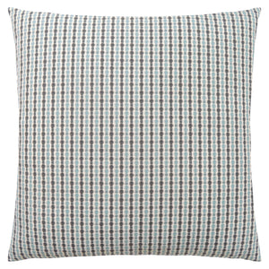 Homeroots Set Of Two 18" X 18" Blue And Gray Polyester Striped Zippered Pillow Blue,Grey  344101