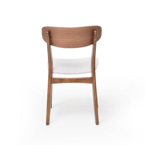 English Elm Christopher Knight Home® - DINING Chair with Cushioned Fabric Seat and Polished Wood Frame — Elegant Modern Comfort for Home Light beige 58925.00WNT