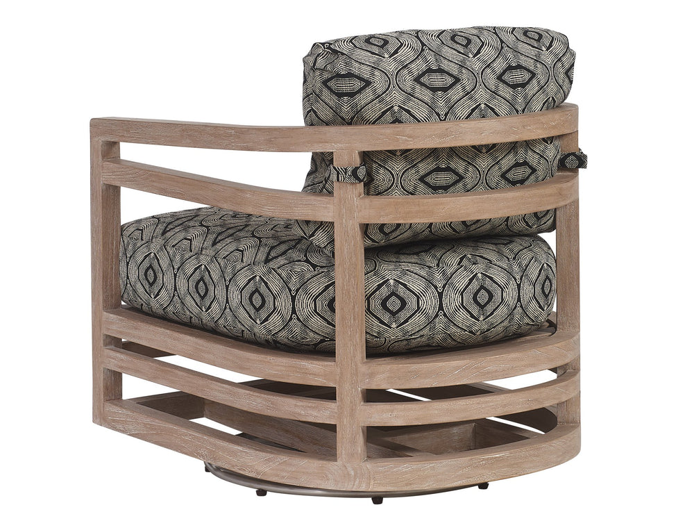 Lexington Tommy Bahama Outdoor 3450-10sw-41 Stillwater Cove Swivel Lounge Chair - Elegant Teak Design For Ultimate Outdoor Comfort  Wood 3450-10sw-41