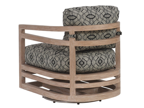 Lexington Tommy Bahama Outdoor 3450-10sw-41 Stillwater Cove Swivel Lounge Chair - Elegant Teak Design For Ultimate Outdoor Comfort  Wood 3450-10sw-41