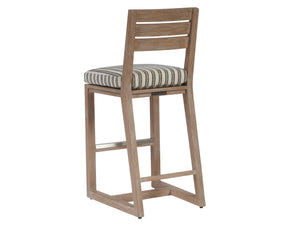 Lexington Tommy Bahama Outdoor 3450 Stillwater Cove Stool - Casual Contemporary Design In Sustainably Sourced Teak For Outdoor Comfort  Wood 3450-16-40