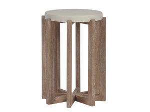 Lexington Tommy Bahama Outdoor 3450-952 Stillwater Cove Accent Table - Stylish Outdoor Design With Weather-resistant Top For Comfort Taupe Wood 3450-952