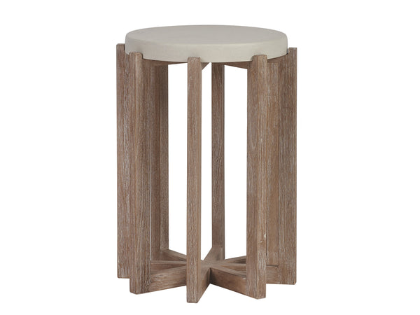 Lexington Tommy Bahama Outdoor 3450-952 Stillwater Cove Accent Table - Stylish Outdoor Design With Weather-resistant Top For Comfort Taupe Wood 3450-952