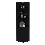 English Elm Freestanding Cabinet Kairatu, Bathroom, Black