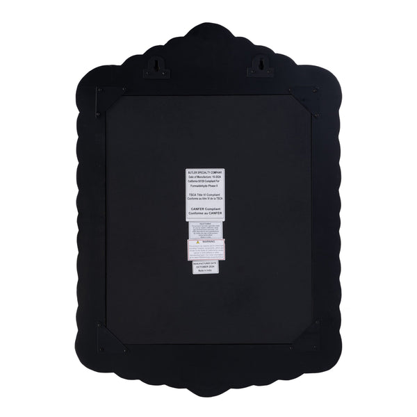 Butler Specialty Company Vivienne Bone Inlay Vertical Accent Wall Mirror – Timeless Elegance Awaits! Green Mdf,Mirror,Bone,Resin 3451491-butler