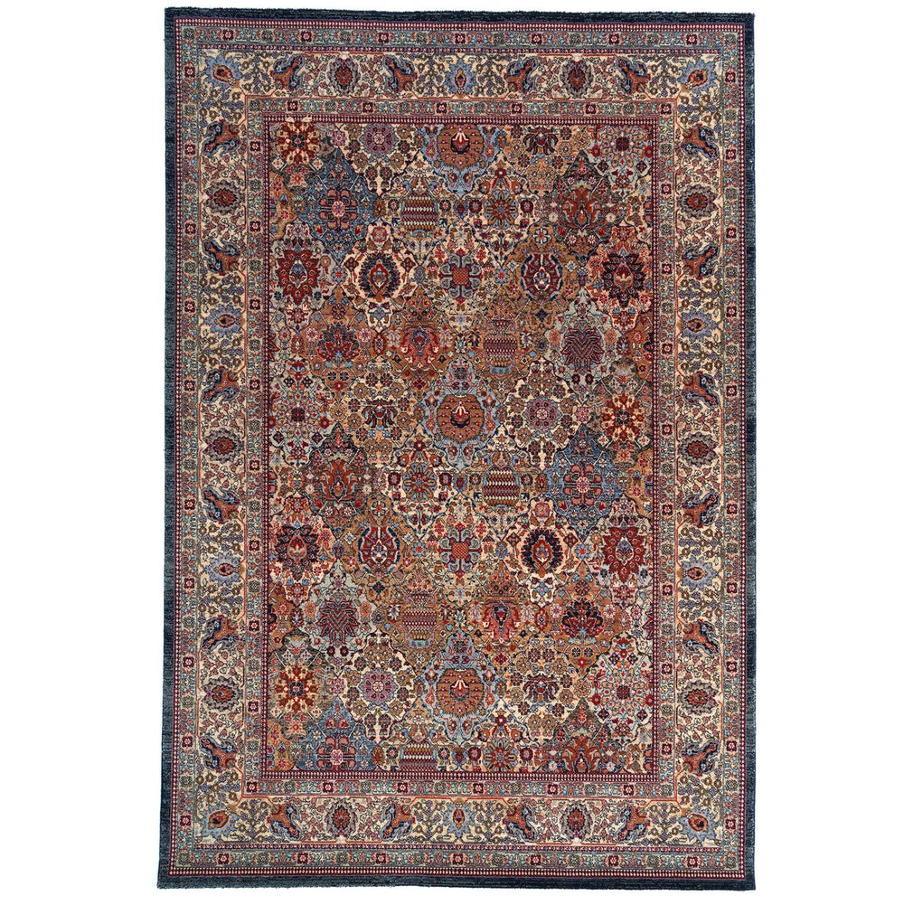 Capel Rugs Lineage-panel Timeless Machine-made New Zealand Wool Rug Inspired By Traditional Artisan Designs Multi, Red 100% Wool 3456rs03110411950