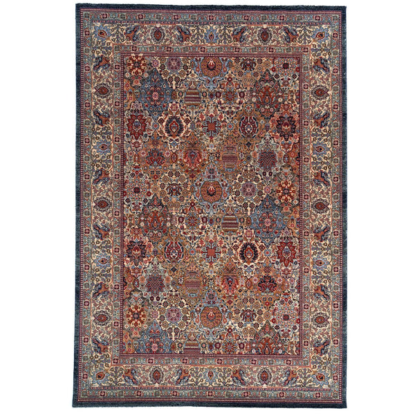 Capel Rugs Lineage-panel Timeless Machine-made New Zealand Wool Rug Inspired By Traditional Artisan Designs Multi, Red 100% Wool 3456rs03110411950