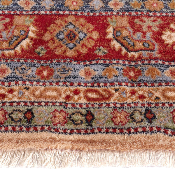 Capel Rugs Lineage-medallion Timeless New Zealand Wool Rug – Elegant Design Inspired By Traditional Artistry Sand, Blue 100% Wool 3458rs06070910750