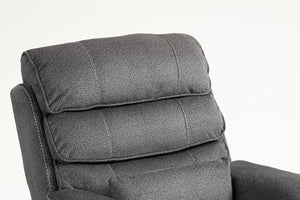 English Elm Lounge Electric Lift Chair With 180° Recline, Massage, Heating, Storage & Wireless Charging Options W547S00058