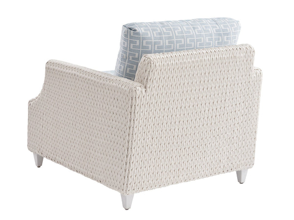 Lexington Tommy Bahama Outdoor 3460-11-40 Lounge Chair - Elevate Your Outdoor Oasis With Elegant Herringbone Weave And Custom Fabrics  Wood 3460-11-40