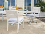 Lexington Tommy Bahama Outdoor 3460-12-40 Ocean Breeze Promenade Side Dining Chair - Elegant Coastal Design With Custom Fabrics  Wood 3460-12-40