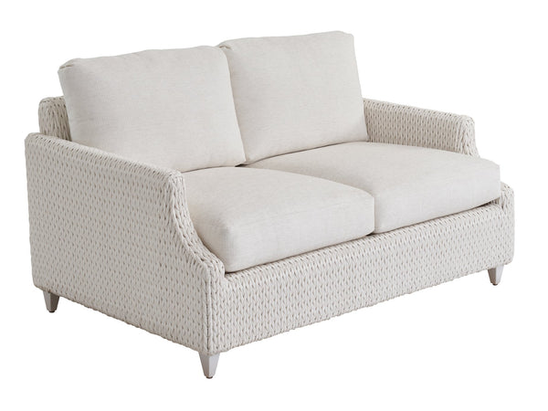 Lexington Tommy Bahama Outdoor 3460-22-40 Loveseat - Ocean Breeze Promenade: Elegant Coastal Design With Custom Performance Fabrics  Wood 3460-22-40