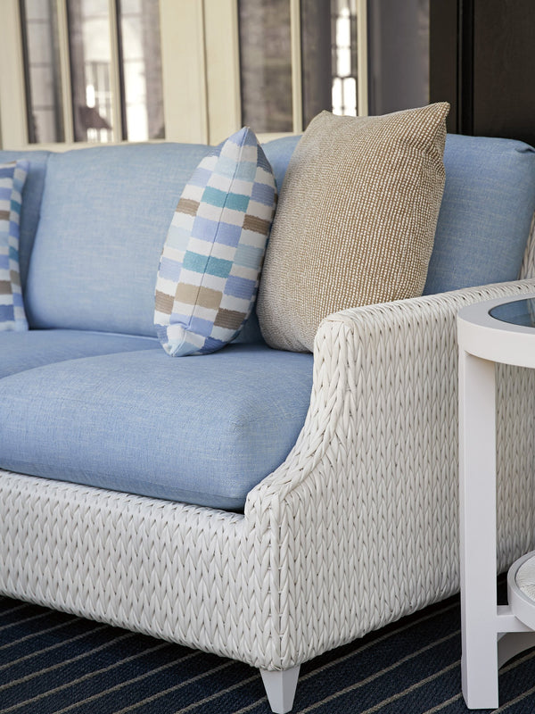 Lexington Tommy Bahama Outdoor 3460-33-40 Sofa - Coastal Elegance With Luxurious Upholstered Seating And Customizable Fabrics  Wood 3460-33-40