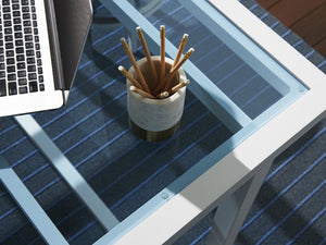 Lexington Tommy Bahama Outdoor 3460-873 Bistro Table - Elegant Outdoor Dining With Coastal Style And Customizable Comfort Options White Wood 3460-873