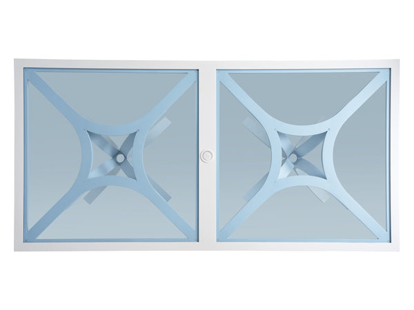 Lexington Tommy Bahama Outdoor 3460-876c Ocean Breeze Promenade Rectangular Dining Table - Elegant Coastal Style For Eight White Wood 3460-876c