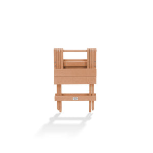 English Elm Riverstone Recycled Hdpe Folding Outdoor Bistro Table Weatherproof Patio Balcony Teak B2745P409700