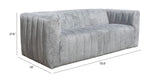 Puerto Plata Sofa Dason Granite 109796 Zuo Modern