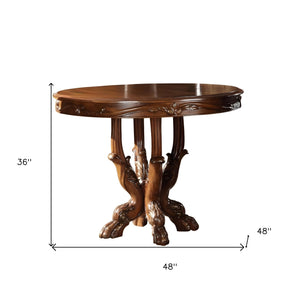 Homeroots 48" Brown Solid Wood Dining Table   347005