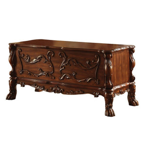 HomeRoots 72" Brick Red Executive Desk - Durable Solid Wood with Oak Top, 5 Drawers for Organized Workspace 347009
