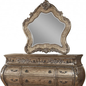 Homeroots 23" Brown Solid Wood Combo Dresser  Solid Wood 347090