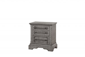 Homeroots 17" X 28" X 29" Salvaged Natural Wood Nightstand   347141