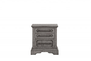 Homeroots 17" X 28" X 29" Salvaged Natural Wood Nightstand   347141