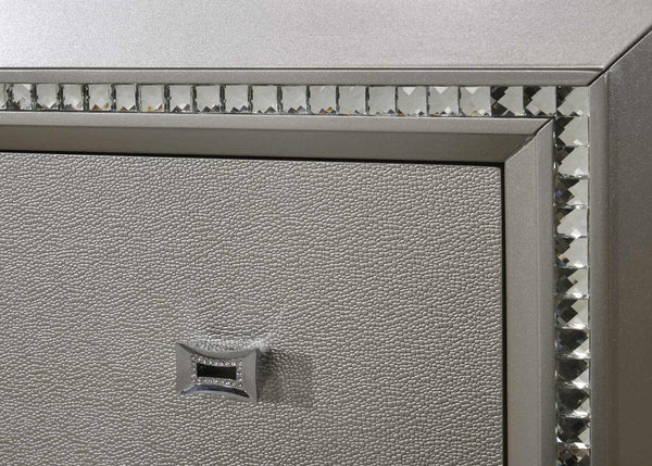 Homeroots King Beige And Champagne Upholstered Velvettwo Drawers Bed  Manufactured Wood 347166