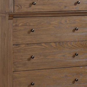 Homeroots 18" X 38" X 52" Reclaimed Oak Wood Chest  Solid Wood 347187