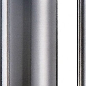 HomeRoots 32" Silver Table Lamp - Stylish Gray Shade for Elegant Ambiance in Modern Living Spaces, Durable Design 347215